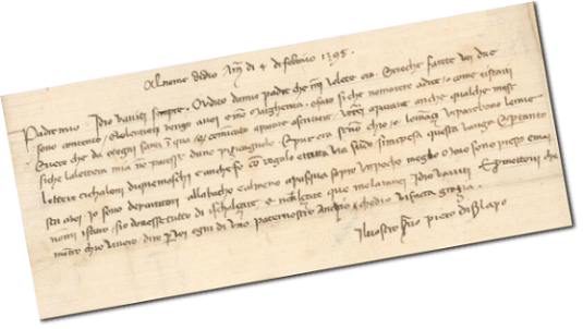 Lettera di credito medievale